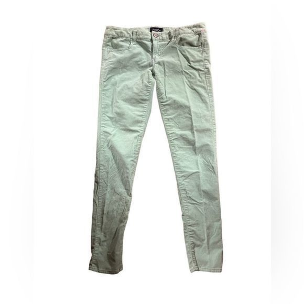 American Eagle mint green corduroy pants‎ size 8